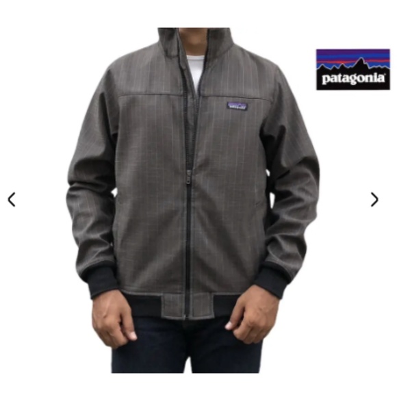 Patagonia Men's Checked Baggies jacket gray/navy - XL - Picture 1 of 11